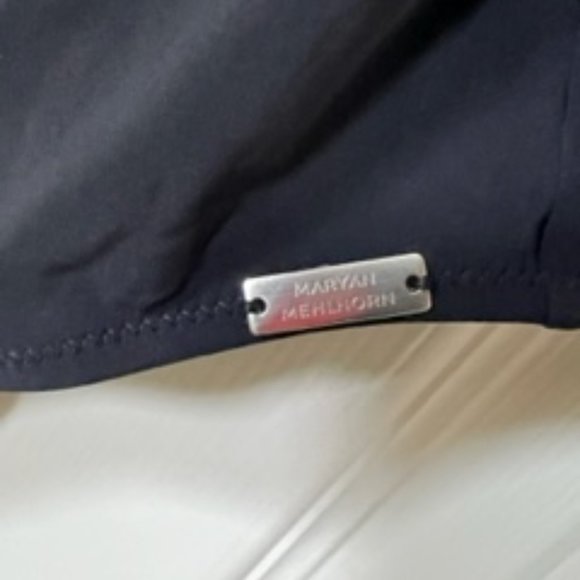 Maryan Mehlhorn Classic Black Tank Swimsuit - Picture 3 of 9